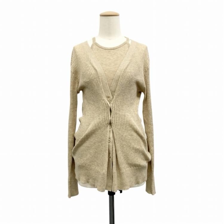 <img class='new_mark_img1' src='https://img.shop-pro.jp/img/new/icons30.gif' style='border:none;display:inline;margin:0px;padding:0px;width:auto;' />TODAYFUL ȥǥե Layered Knit Cardigan 쥤䡼ɥ˥åȥǥ ١ F 12010501