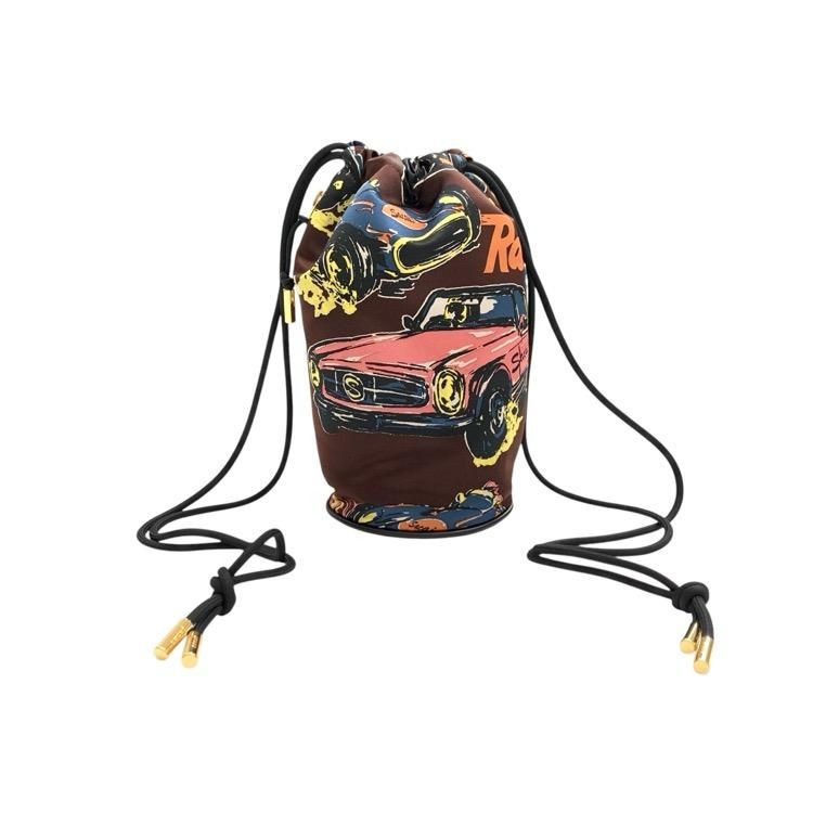 <img class='new_mark_img1' src='https://img.shop-pro.jp/img/new/icons11.gif' style='border:none;display:inline;margin:0px;padding:0px;width:auto;' />sacai  s Kinchaku/Car Race Print 졼ץ Хå ֥饦 OS 25-0943S