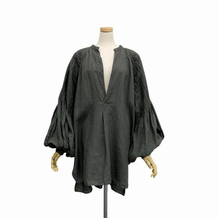 Irish ファッション JUN MIKAMI アイリッシュリネンタック