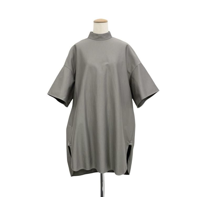 <img class='new_mark_img1' src='https://img.shop-pro.jp/img/new/icons11.gif' style='border:none;display:inline;margin:0px;padding:0px;width:auto;' />THE RERACS  饯 C/NY SATIN STAND COLLAR ZIP ɥͥå֥饦 졼 36 22SS-RECS-353L