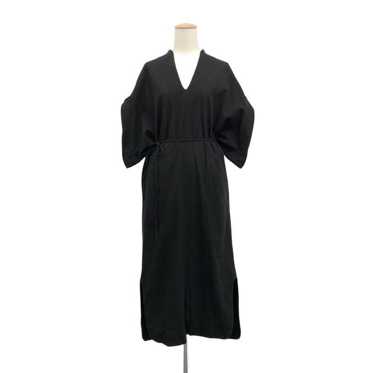 <img class='new_mark_img1' src='https://img.shop-pro.jp/img/new/icons11.gif' style='border:none;display:inline;margin:0px;padding:0px;width:auto;' />Mame Kurogouchi ޥ᥯ Crepe Deep V-Neck Dress Vͥå ԡ 1 MM22SS-DR040