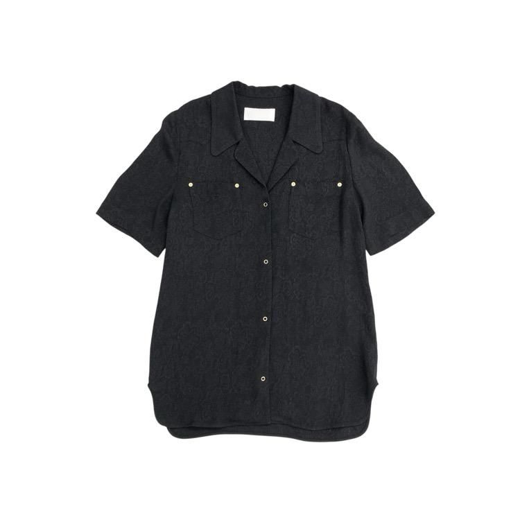 <img class='new_mark_img1' src='https://img.shop-pro.jp/img/new/icons11.gif' style='border:none;display:inline;margin:0px;padding:0px;width:auto;' />Mame Kurogouchi ޥ᥯ Floral Pattern Acetate Rayon Jacquard Shirt  2 MM24SS-SH007