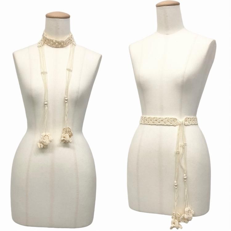 Mame Kurogouchi マメクロゴウチ レザー ベルト　ブルー　クロコ Mame Kurogouchi マメクロゴウチ レザー ベルト ブルー クロコ
