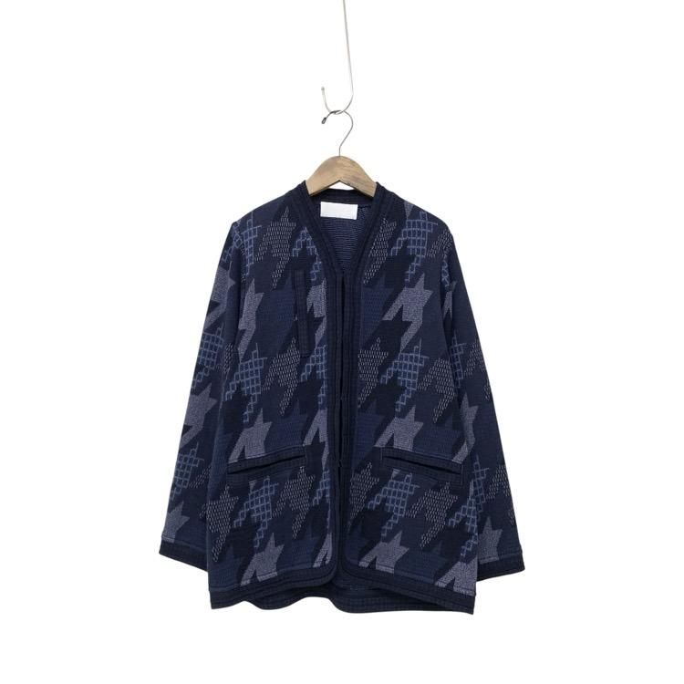 <img class='new_mark_img1' src='https://img.shop-pro.jp/img/new/icons11.gif' style='border:none;display:inline;margin:0px;padding:0px;width:auto;' />Mame Kurogouchi ޥ᥯ Houndstooth Knitted Jacket Ļʻҥ˥åȥ㥱å 2 MM23PS-KN724