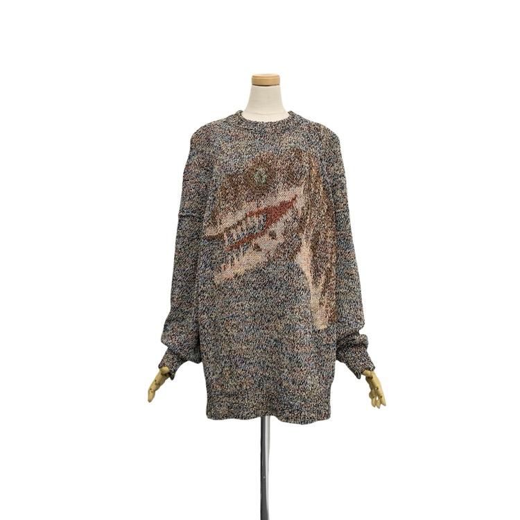 PHOTOCOPIEU フォトコピュー CREMENCE DINO KNIT 恐竜ニット