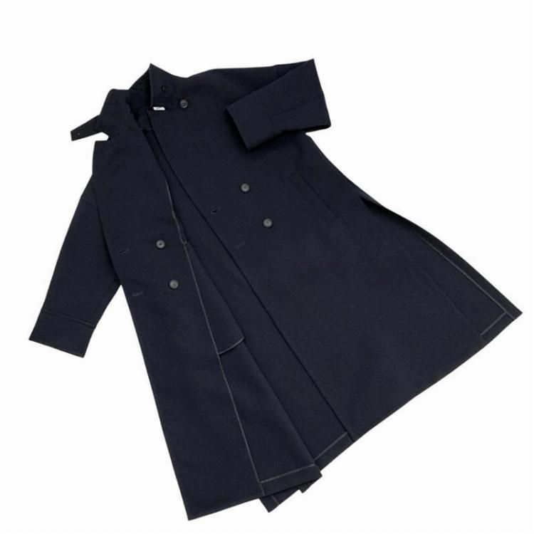 ネイビー　deres short coat コート 小川彰子さん監修 ショートピーコート 紺【AOKI公式通販】