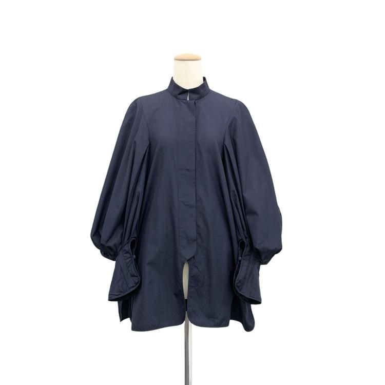 <img class='new_mark_img1' src='https://img.shop-pro.jp/img/new/icons30.gif' style='border:none;display:inline;margin:0px;padding:0px;width:auto;' />Mame Kurogouchi ޥ᥯ Puff Sleeve Cotton Shirt ѥե꡼֥ ֥饦 MM20FW-SH045