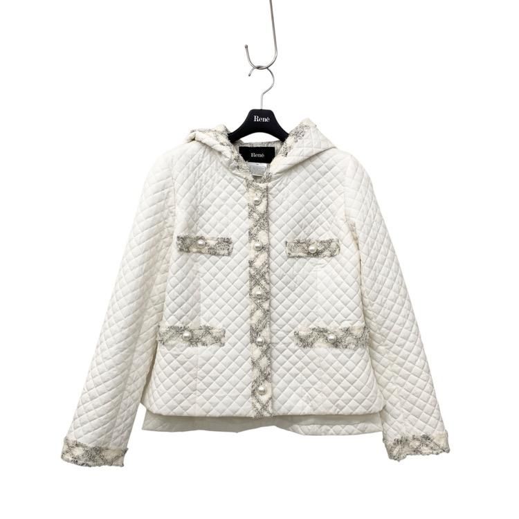 Rene  Puffy Quilt Hoodle Jacket NO.1 ѥեȥաǥ 㥱å ۥ磻 36 5438980
