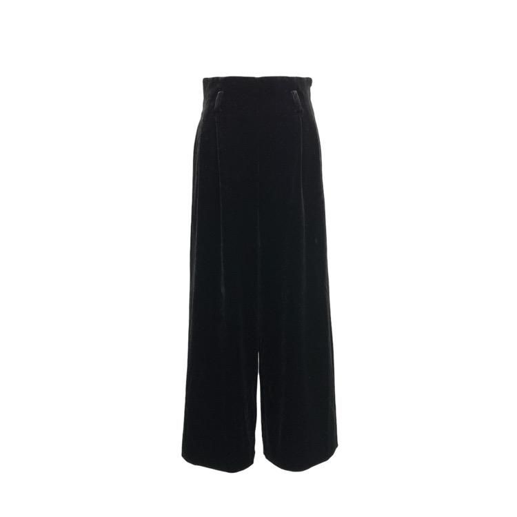 DAISY LIN デイジーリン FOXEY フォクシー ベロア ベルト 黒 DAISY LIN | Official website and Online Boutique / Pants