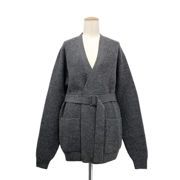 AURALEE ꡼ MILLED FRENCH MERINO RIB KNIT CARDIGAN Υ֥˥åȥǥ 1 A23AC04MR