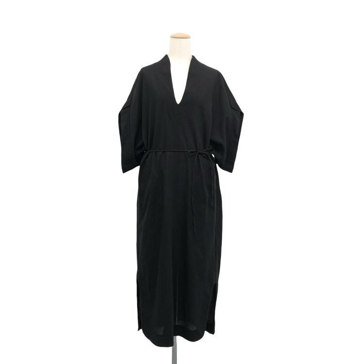 Mame Kurogouchi ޥ᥯ Crepe Deep V-Neck Dress Vͥå ԡ 2 MM22SS-DR040