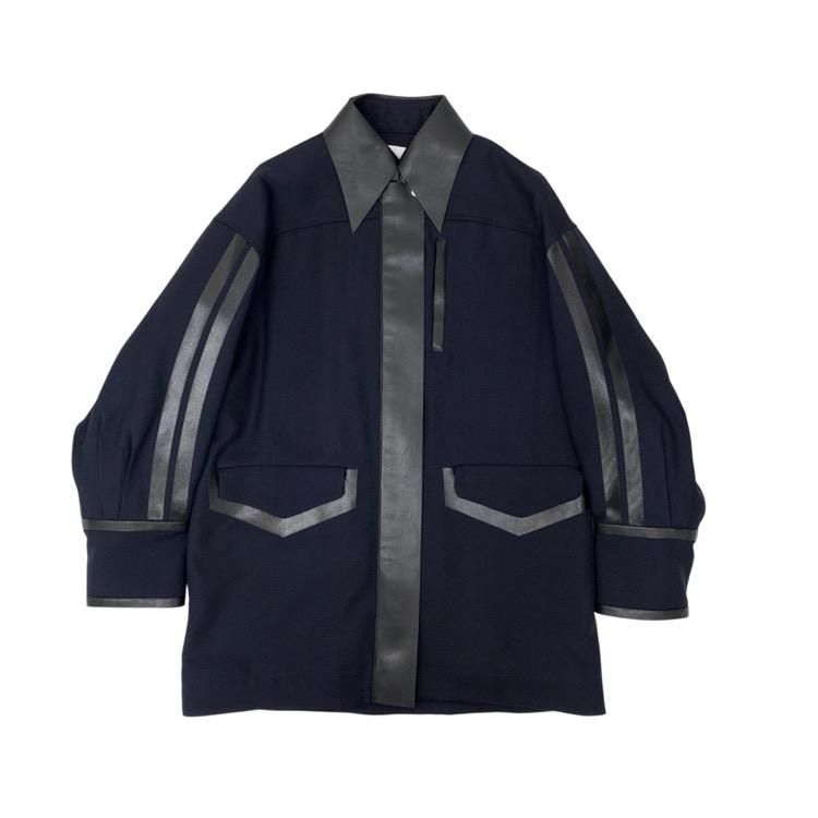 <img class='new_mark_img1' src='https://img.shop-pro.jp/img/new/icons30.gif' style='border:none;display:inline;margin:0px;padding:0px;width:auto;' />Mame Kurogouchi ޥ᥯ Shadow Patched Wool Jacket ɥѥå㥱å 1 MM21FW-JK027