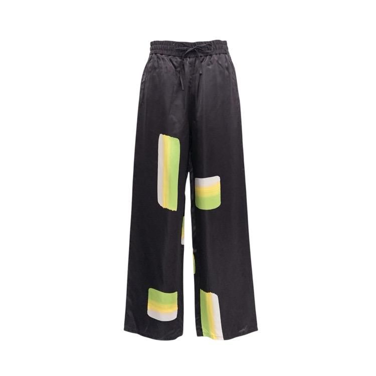 <img class='new_mark_img1' src='https://img.shop-pro.jp/img/new/icons11.gif' style='border:none;display:inline;margin:0px;padding:0px;width:auto;' />TELMA ƥ Printed Relaxed Pants ץȥåƥ󥤡ѥ ֥饦 36 TLM31FF080