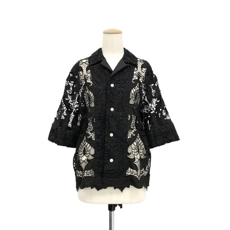 <img class='new_mark_img1' src='https://img.shop-pro.jp/img/new/icons30.gif' style='border:none;display:inline;margin:0px;padding:0px;width:auto;' />TOGA PULLA ȡץ Lace shirt 졼åץ ֥饦 ֥å 36 TP21-FJ226