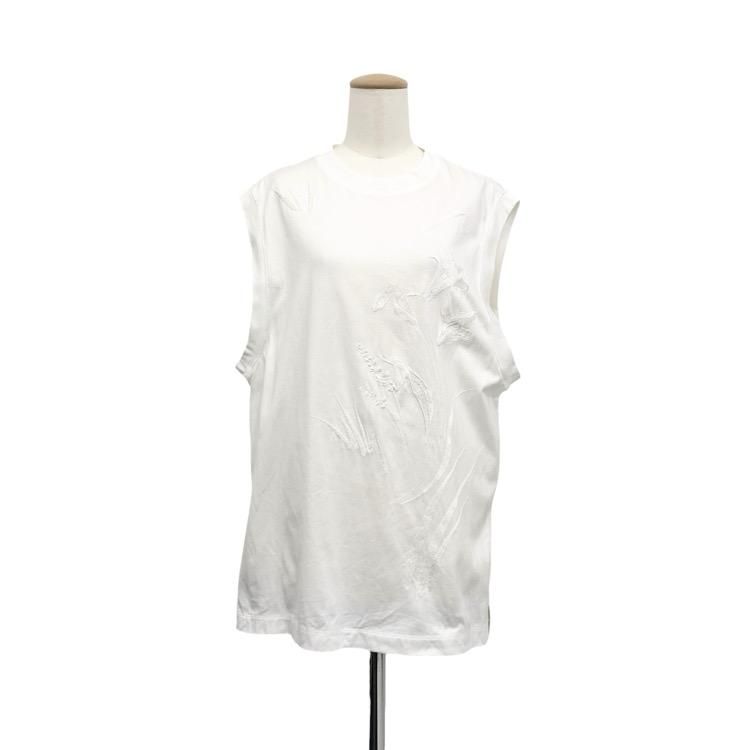 <img class='new_mark_img1' src='https://img.shop-pro.jp/img/new/icons11.gif' style='border:none;display:inline;margin:0px;padding:0px;width:auto;' />Mame Kurogouchi ޥ᥯ Suvin Cotton Jersey Emboridery Top ɴɽåȥ 1 MM23PF-JS704