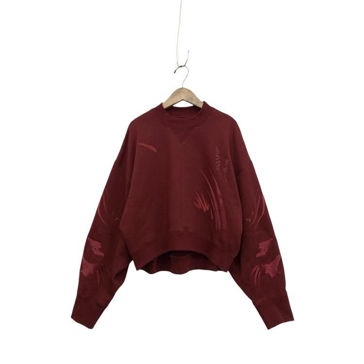 <img class='new_mark_img1' src='https://img.shop-pro.jp/img/new/icons11.gif' style='border:none;display:inline;margin:0px;padding:0px;width:auto;' />Mame Kurogouchi ޥ᥯ Floral Motif Embroidered Sweatshirts ɽå 4 MM25FW-JS071