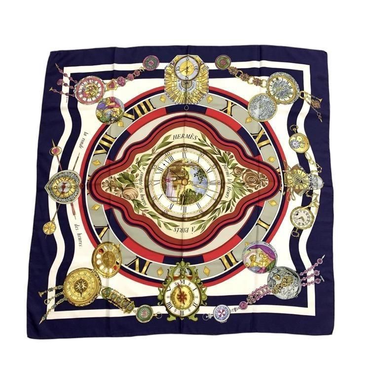 HERMES ᥹ 90 Parmi les fleurs je compte les heures ֤ǲᤴ 륯