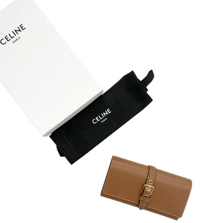 <img class='new_mark_img1' src='https://img.shop-pro.jp/img/new/icons11.gif' style='border:none;display:inline;margin:0px;padding:0px;width:auto;' />CELINE ꡼ ץ륫ե쥶 å Ĺ ֥饦 10M053GHH.04LU