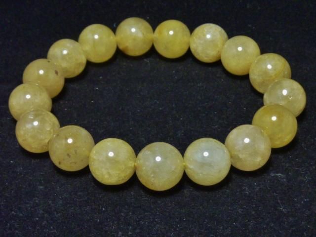 H＆E社 ヒマラヤゴールドアゼツライト ブレスレット 12.2mm