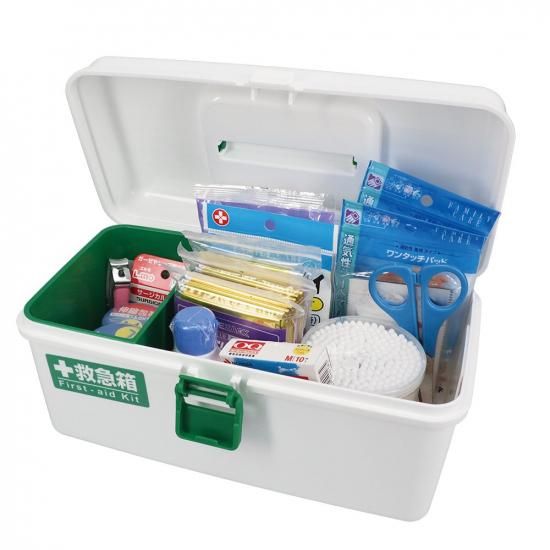 防災用救急箱セット 5人用 | 応急手当セットに防寒シート・グローブ