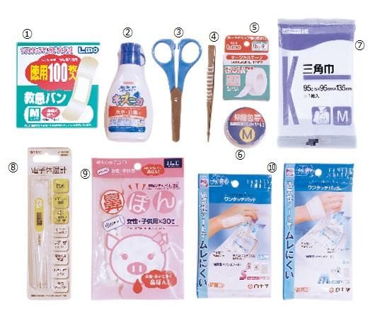 救急セットプチ入れ替え用交換セット|テレワーク社員への配布に