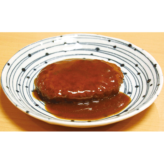 HK-18　美味しい防災食 ハンバーグ煮込み 44袋入 楽天市場】美味しい防災食 ハンバーグ煮込み 非常食 おかず 5年
