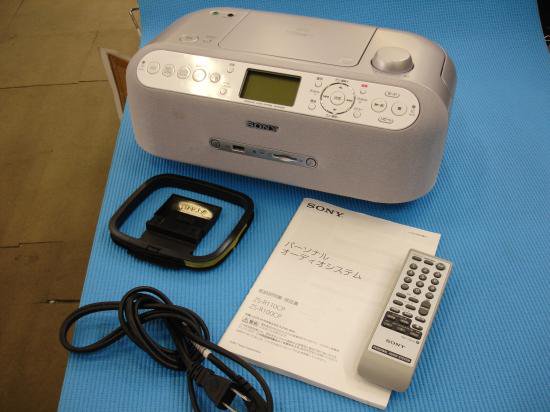 SONY CDラジオ メモリーレコーダー ZS-R110CP-