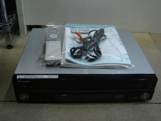 【VHS/DVD/HDD】Pioneerレコーダー DVR-RT900D