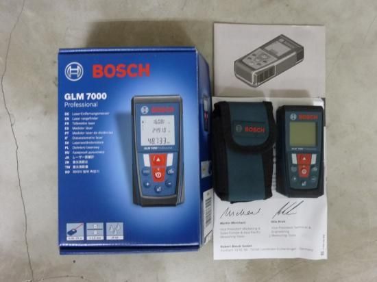 BOSCH ボッシュ レーザー距離計 GLM 7000 - 川崎で不用品の買取は ...
