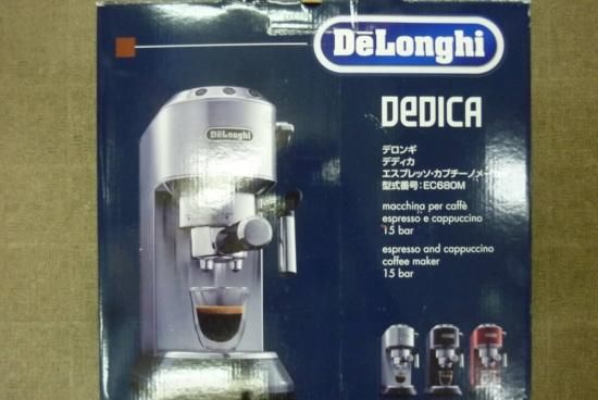 DeLonghi デロンギ デディカ エスプレッソ・カプチーノメーカー ECM