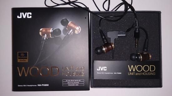 JVC HA-FX850 JVC HA-FX850 JVC HA-FX850ウッドドーム型カナル有線