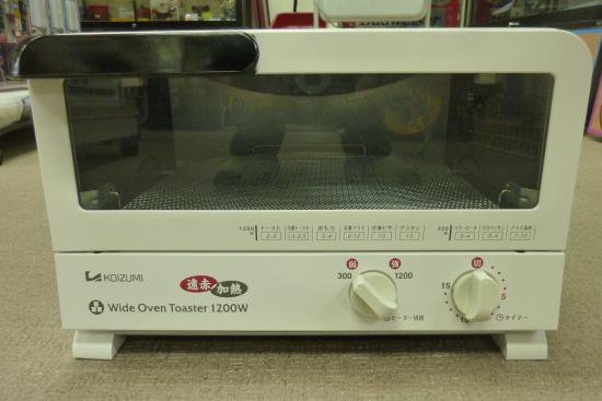 KOIZUMI 小泉成器 オーブントースター KOS-1201 - 川崎で不用品の買取
