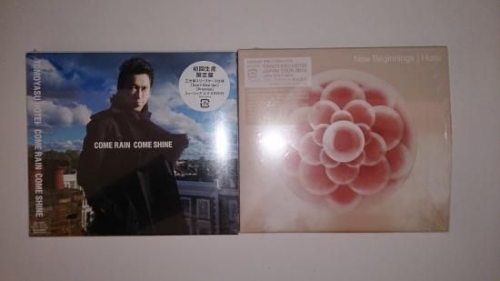 布袋寅泰 CDソフト2点 (COME RAIN COME SHINE、New Beginnings
