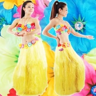 ハワイアンフラダンス衣装/お花セットロング