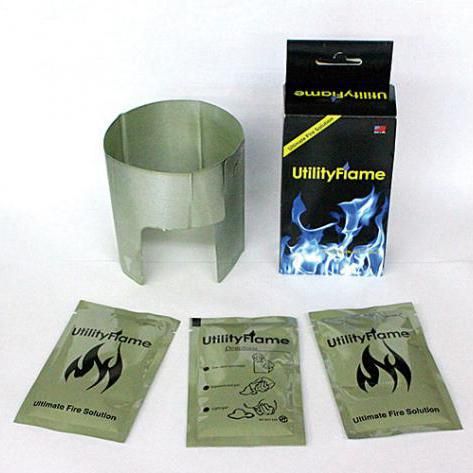UtilityFlameユーティリティフレーム1ストーブ/3パケット