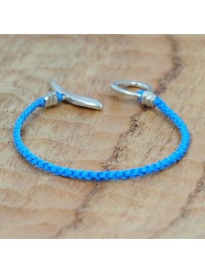 JILL PLATNERjp clasp braceletLight Blue