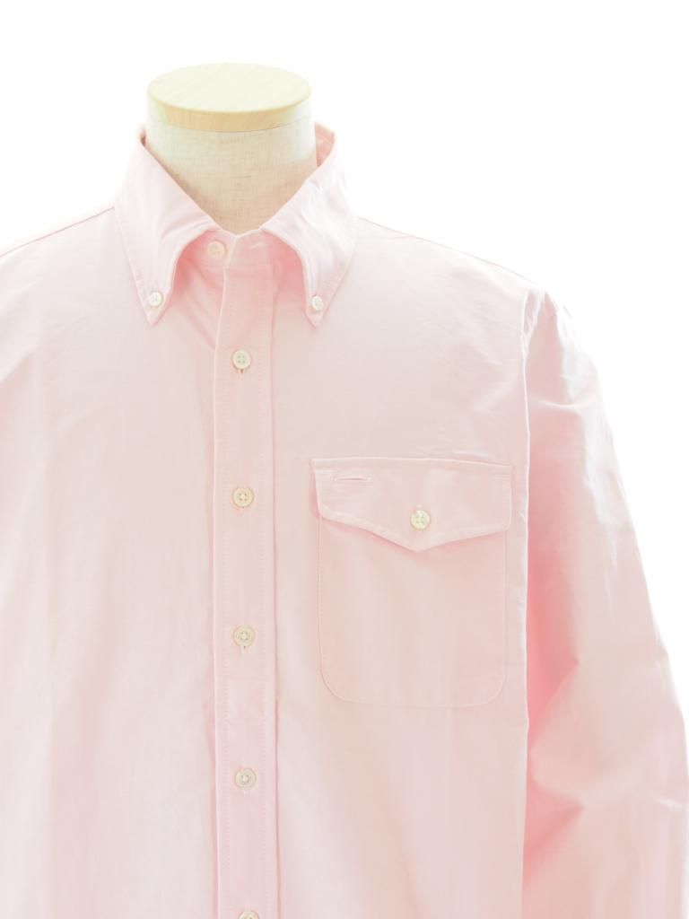 EG WORKADAY イージーワーカデイ - BD Shirt - Cotton Oxford - Pink