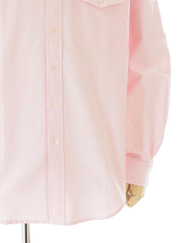 EG WORKADAY イージーワーカデイ - BD Shirt - Cotton Oxford - Pink