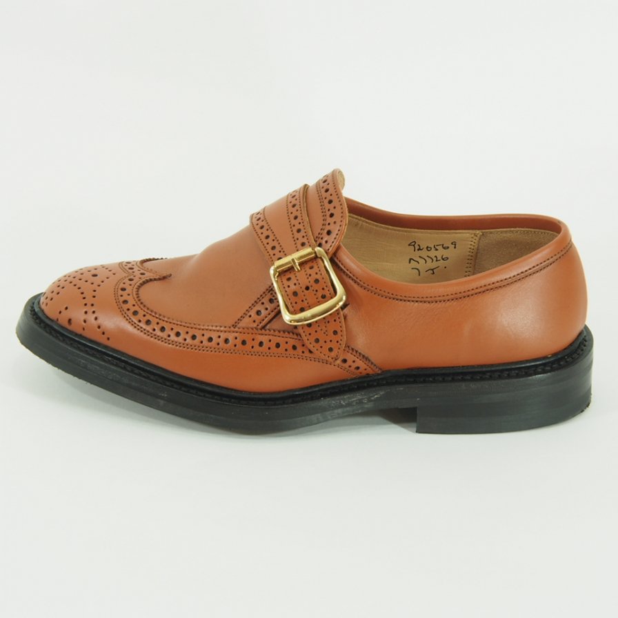 Tricker's ȥå - Monk Strap Shoes 󥯥ȥåץ塼 - Dark Orange