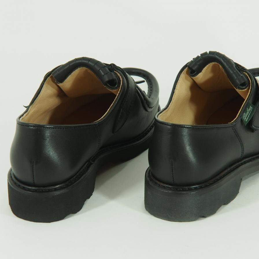 Paraboot Femme パラブーツフェム - Nyon ニヨン - Noir / Blanc ブラック / ホワイト - Griff Noire - Lis Noire / Blanc 