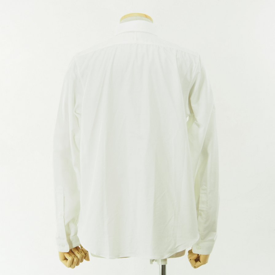 gorouta - Short Round Coller Shirt - White