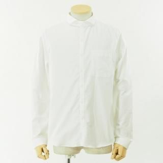 gorouta - Short Round Coller Shirt - White