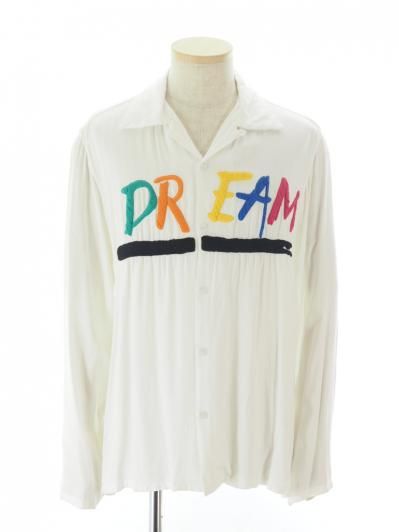 NOMA t.d. ノーマティーディー - Dream Emb. Shirt - White