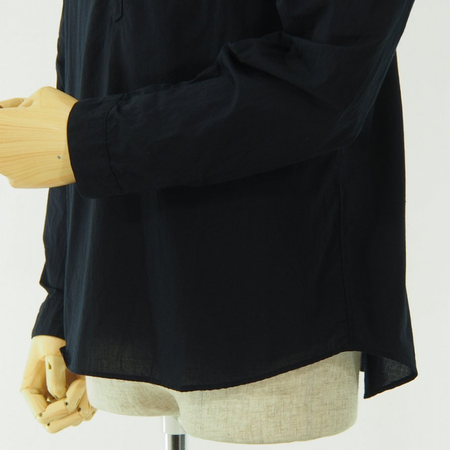 gorouta - Typewriter Pullover Shirt - Navy