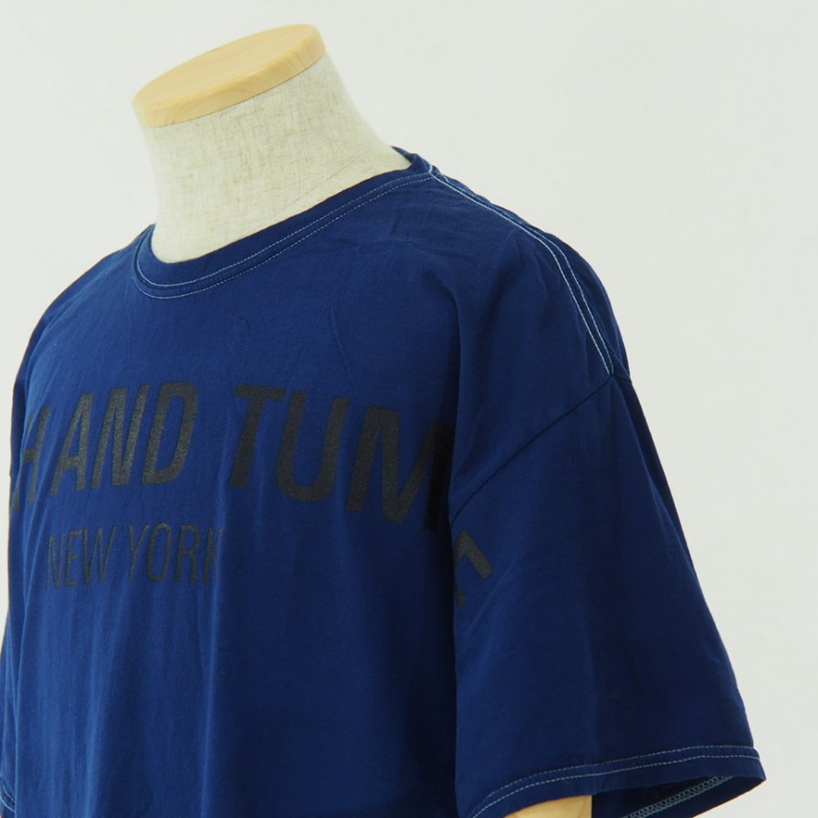 RANDT 륢ɥƥ - Logo S/S Tie Dye T-Shirt - Purple