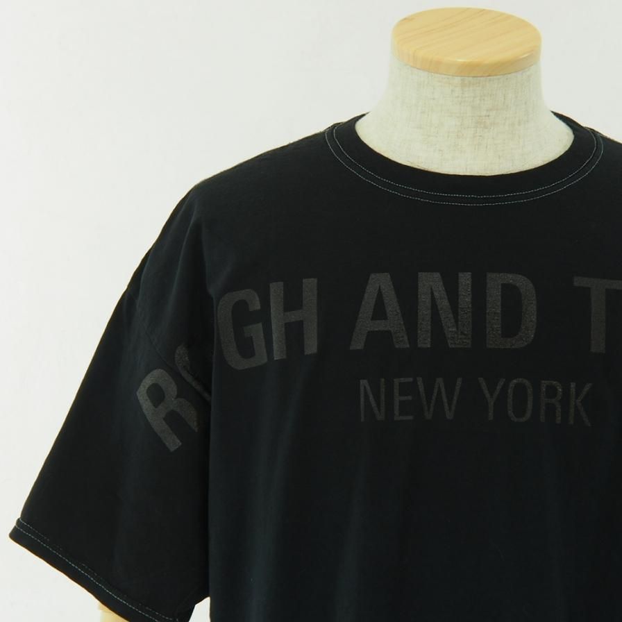 RANDT アールアンドティ - Logo S/S Tie Dye T-Shirt - Black