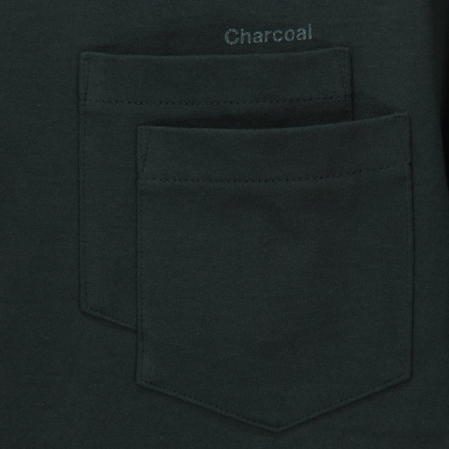 Charcoal 㥳 - OC 29/USA Crew W S/S - Charcoal