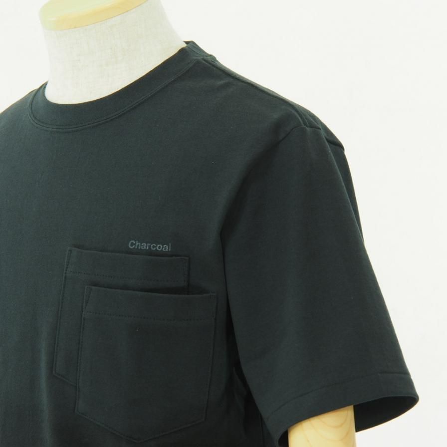 Charcoal チャコール - OC 29/USA Crew W S/S - Charcoal