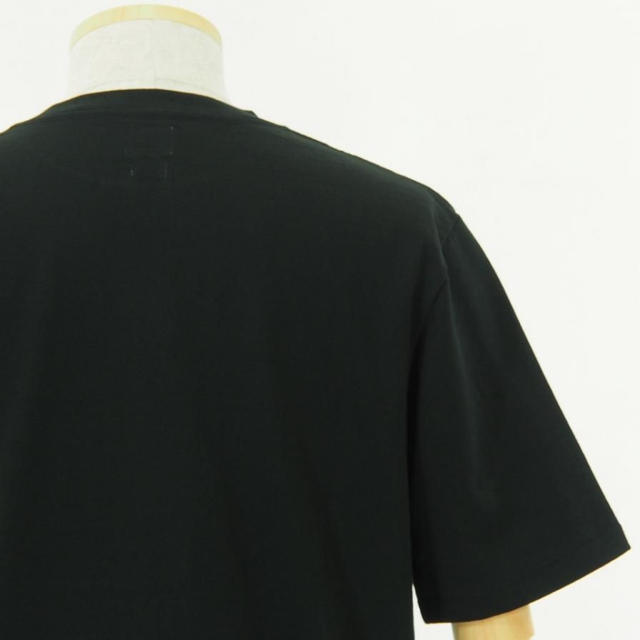 Charcoal 㥳 - OC 29/USA Crew W S/S - Black