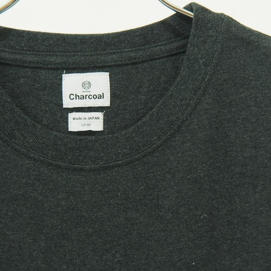 Charcoal 㥳 - OC 29/USA Crew W S/S - Mix Charcoal